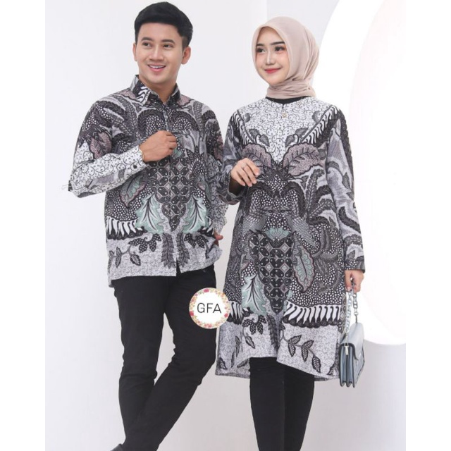 KEMEJA TUNIK SAKU BUSUI//BAJU TUNIK BATIK TERBARU