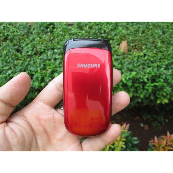 Langka   Samsung Flip Caramel E 1150 Original   Handphone Flip Clamshell Slim Desain Mewah Elegan S