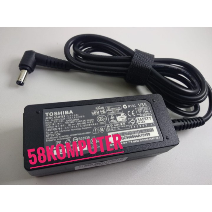 Adapter charger Toshiba PA3743E-1AC3 PA3743U Toshiba Dynabook UX 23JBR UX 24JBL UX 25JBL UX 27JBL Folio 10