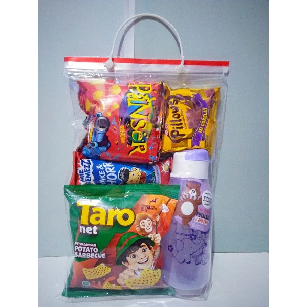 Jual Bingkisan Snack Ulang Tahun Anak Part 2/Parcel Souvenir Ultah