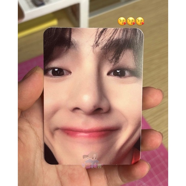 PC PHOTOCARD OFFICIAL TAEHYUNG TAE V ZOOM DICON