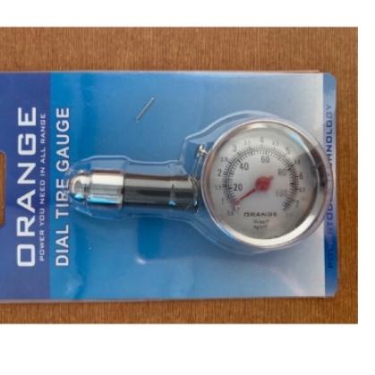 Alat ukur tekanan ban / dial tire gauge Merk orange Trendy