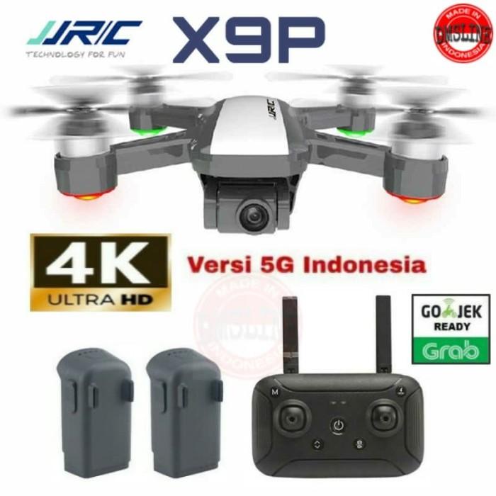 Zackymall Drone Jjrc X9P 4K Gps 5G Indo 2 Batrai