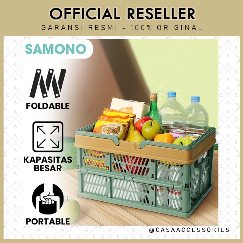 Samono SSB40 Keranjang Lipat Camping Portable Car Storage Organizer