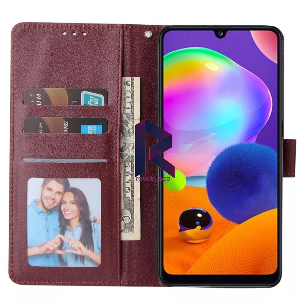 FLIP COVER XIAOMI REDMI NOTE 7/NOTE 7 PRO FLIP WALLET LEATHER KULIT PREMIUM SARUNG BUKA TUTUP KESING HP FLIP CASE XIAOMI REDMI NOTE 7