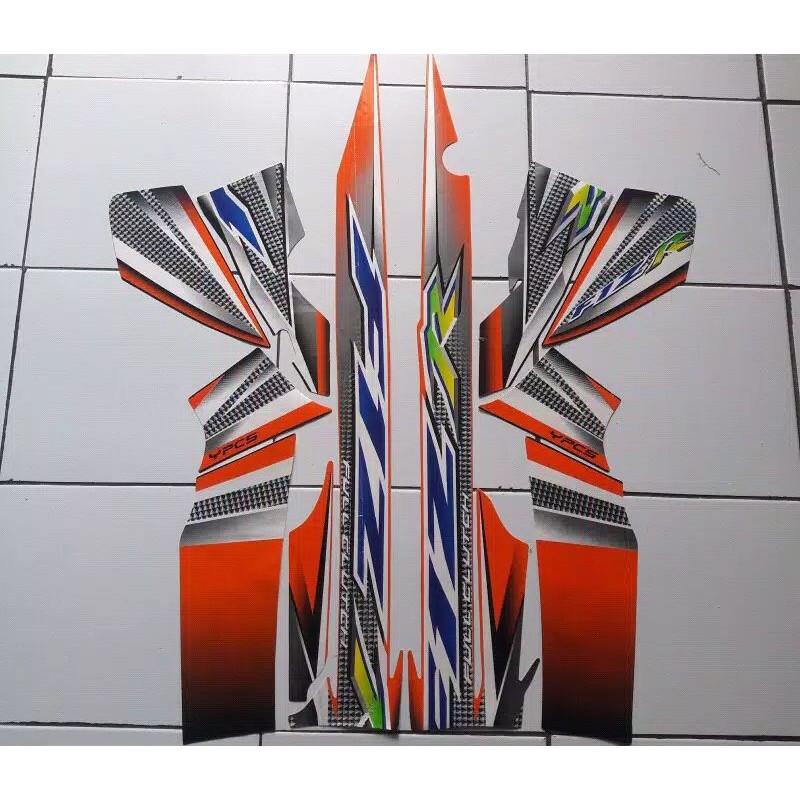 Striping Sticker Ori Yamaha F1ZR Tahun 2004