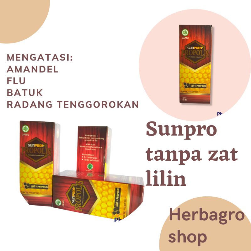 Sunpro/Propolis Nasa/Nano propolis/Obat herbal