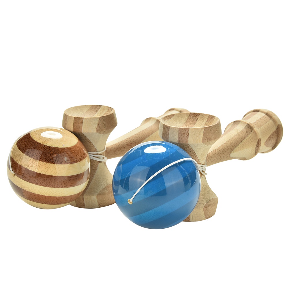 1pc Kendama Tradisional Jepang Bahan Kayu Untuk Edukasi