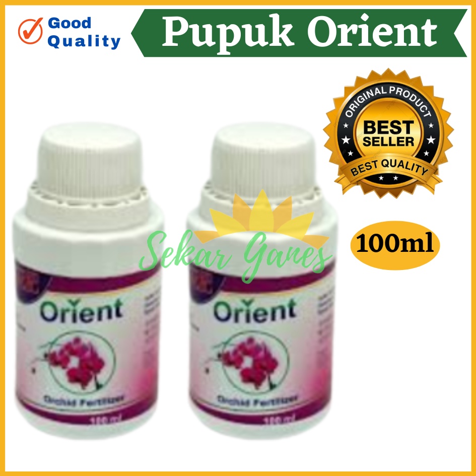 Promo Pupuk bunga organik anggrek 100ml (ORIENT ORCHID) mempercepat pertumbuhan tanaman pupuk bunga murah