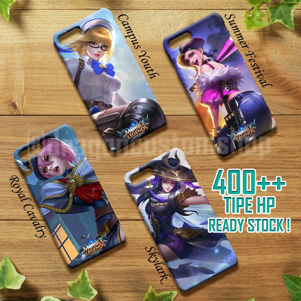 Fanny Mobile Legends Skylark Custom Hardcase Anime Case Premium 2D 3D FULLPRINT Shopee Indonesia