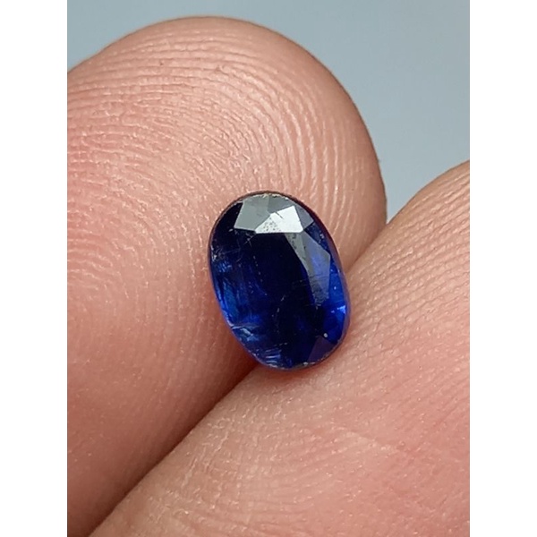 natural batu mulia permata blue kyanite srilanka