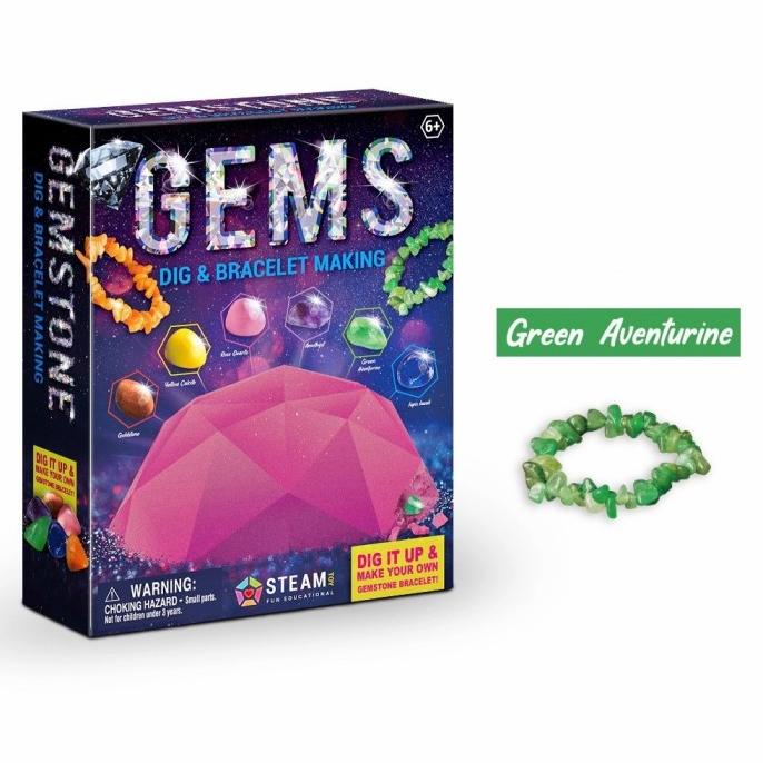 Mainan I Dig Gems / Mainan DIY Menggali Batu