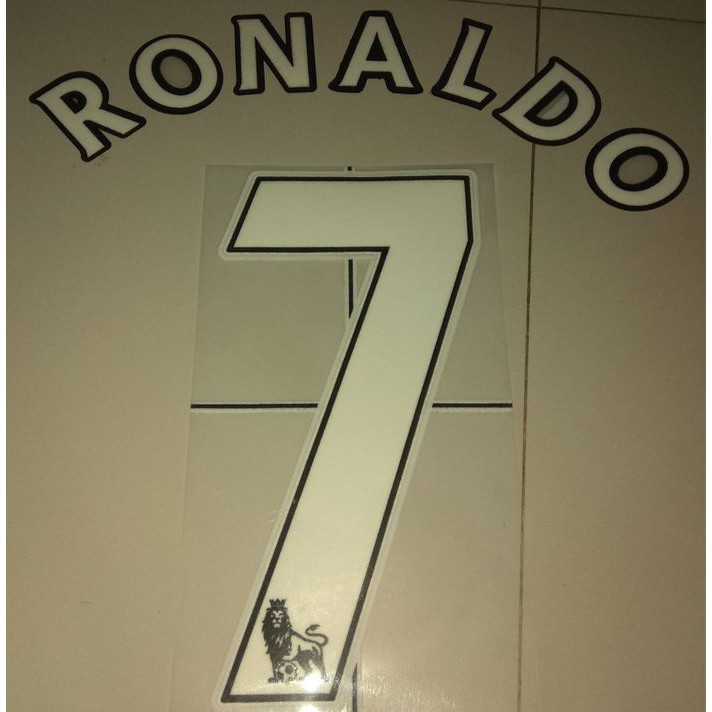 Nameset BPL Original Ronaldo Sporting id 07-13