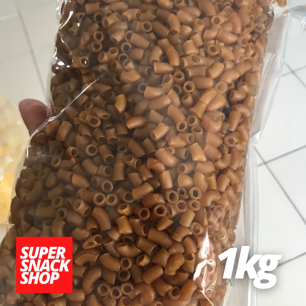 MAKRONI MEKAR MURAH / MAKRONI MURAH / MAKARONI MENTAH /  MAKARONI MEKAR COKLAT KONDANGENAK 1 KG