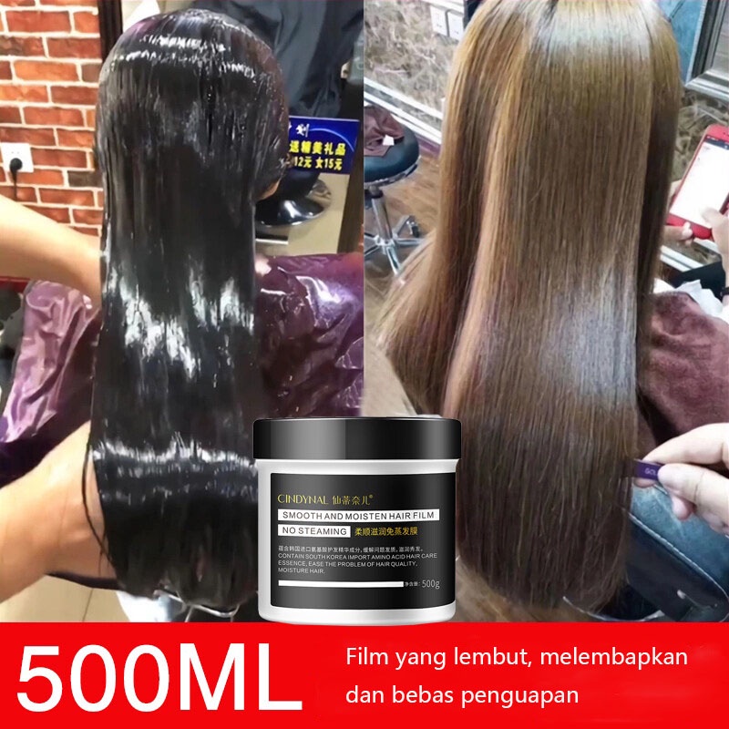 masker rambut masker rambut keratin masker rambut salon 500 gram Secara alami menyerap berbagai asam amino melengkapi nutrisi rambut, menjaga keharuman mengurangi ujung bercabang