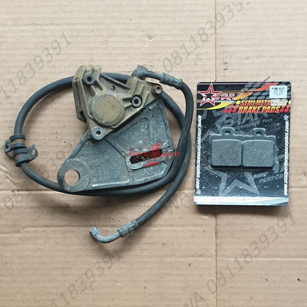 rear BRAKE CALIPER kaliper belakang aprilia RS 125 2 piston 153358 J3