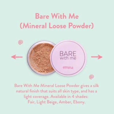 Emina Bare With Me Mineral Loose Powder