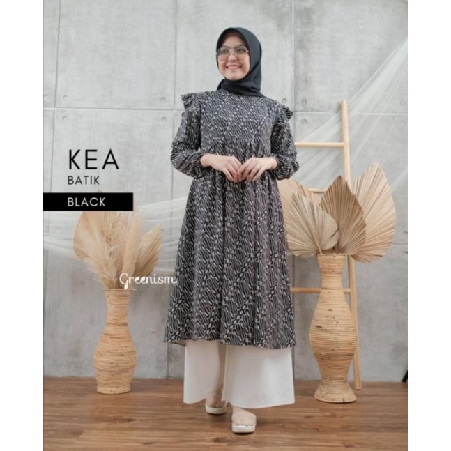 Kea batik tunik greenism
