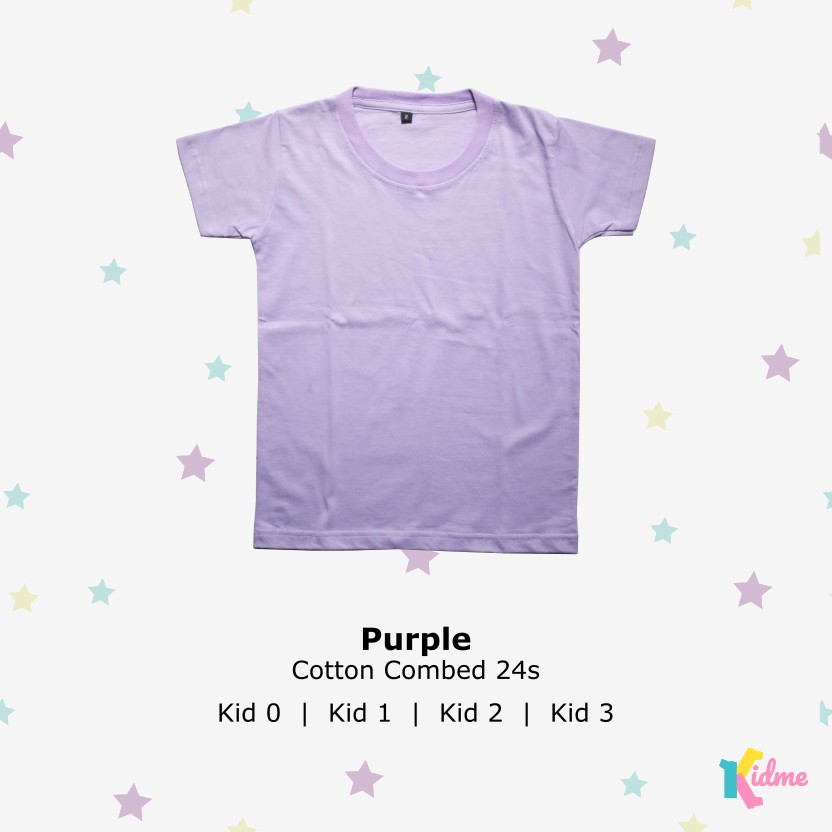  Kaos  Polos  Anak  Premium Ukuran  Kid 1 Shopee Indonesia