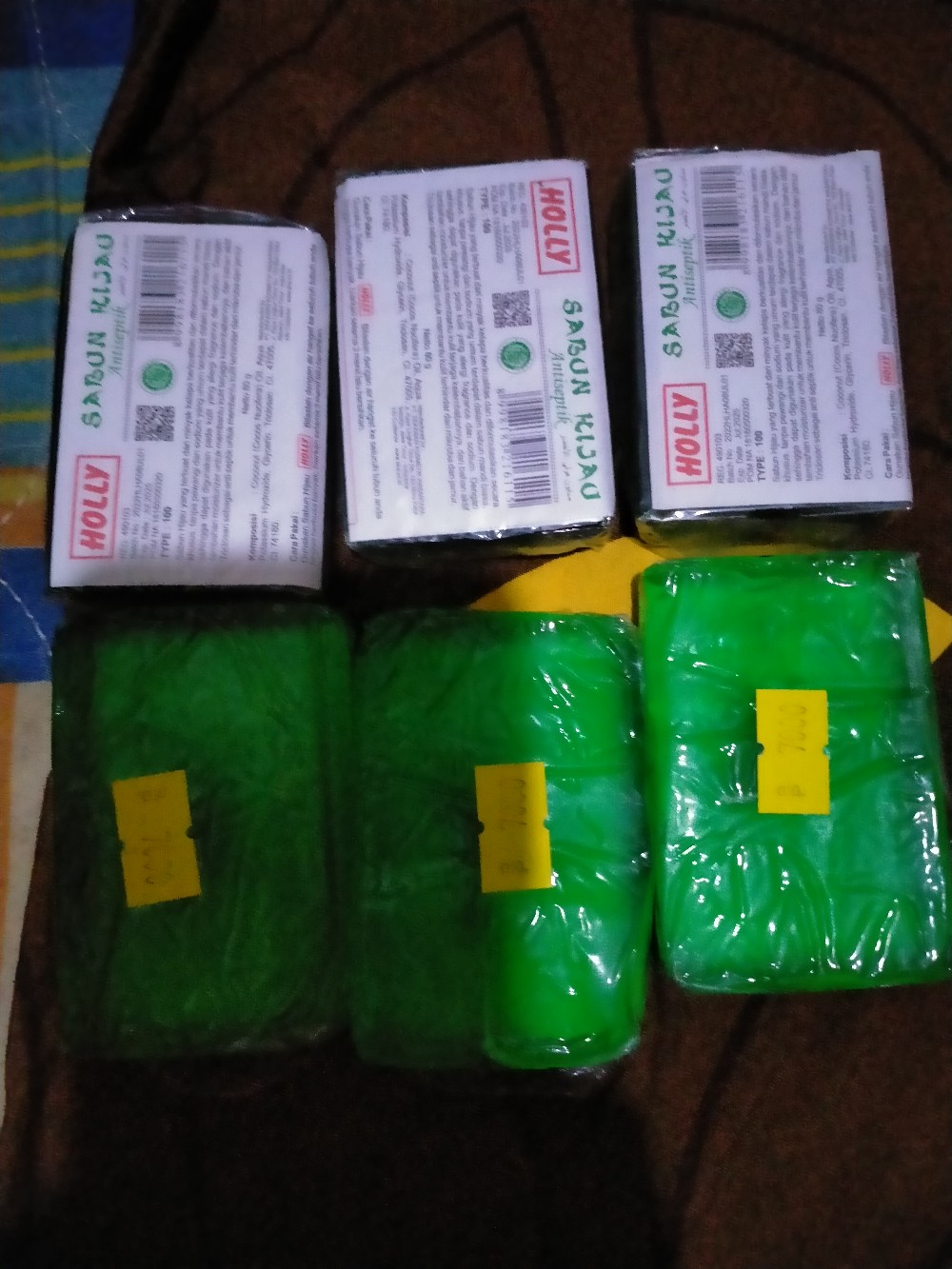 Holly Sabun Antiseptic Hijau 80 Gram