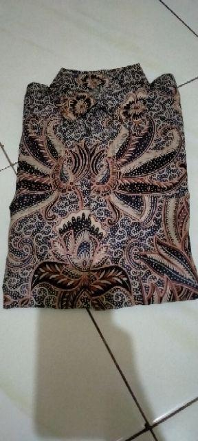 Terlaris Atasan Kemeja Pria Wanita Tunik  Batik Couple Batik Pekalongan.cod Dan Gratis Ongkir