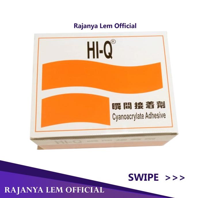 Lem korea hi q / lem HI-Q / Lem serbaguna / Lem besi isi 50 pcs