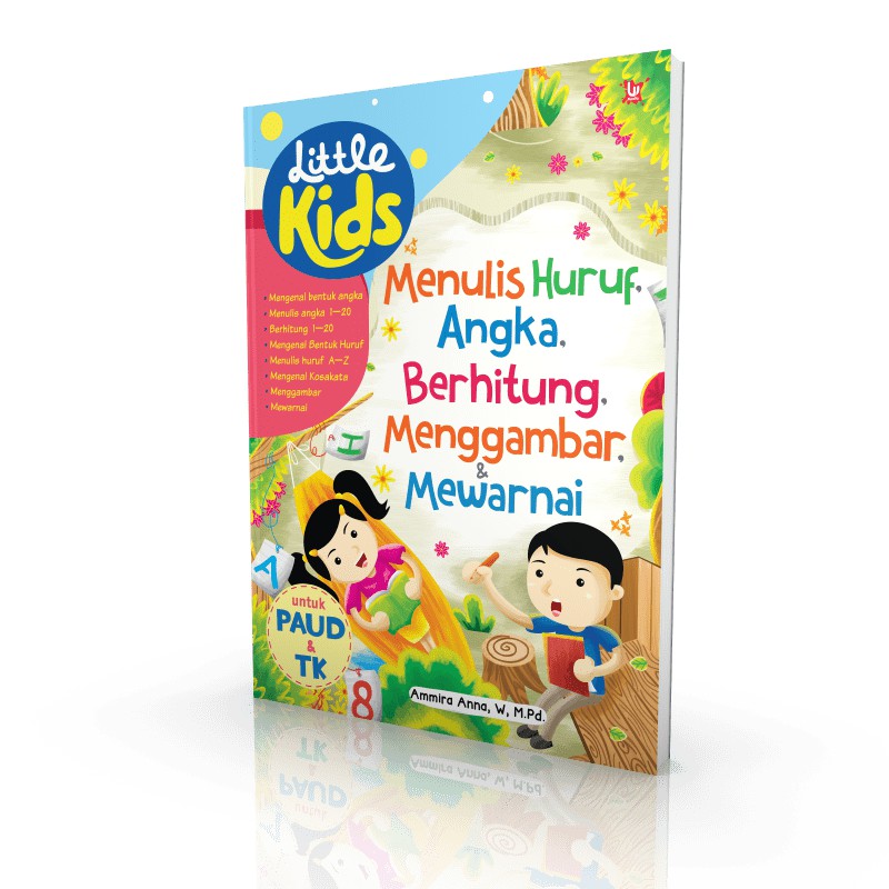 Little Kids Menulis Angka, Huruf, Menggambar & Mewarnai