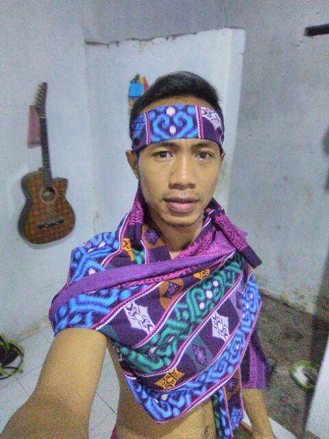 Kain Satin Bsw Motif Songket Prabu Meteran