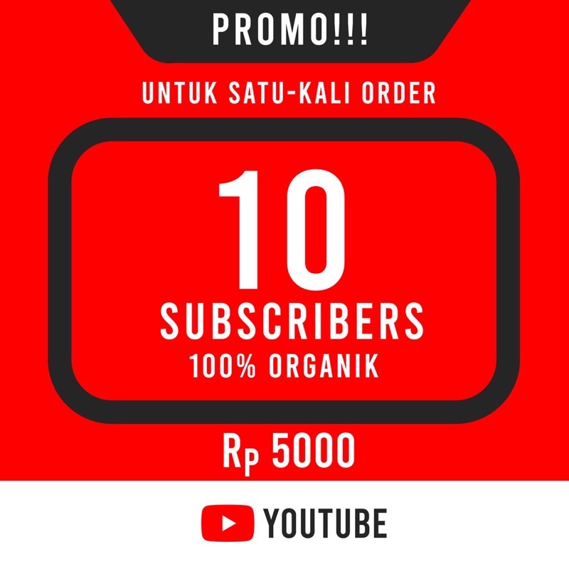 Jasa subscribe youtube