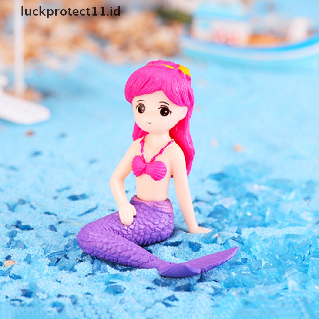 Miniatur Figure Mermaid Untuk Dekorasi Taman Rumah Boneka