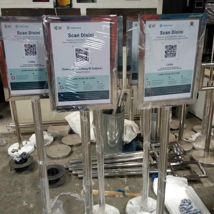 standing sign a1,a2,a3 drop off stock ada