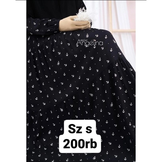 bella dress anchor black darah dress cat head atelier angelina