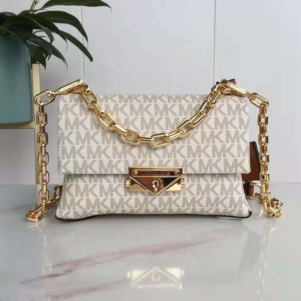 MK2022 New Cece Large Chain Bag Leather Shoulder Bag Women's Bag