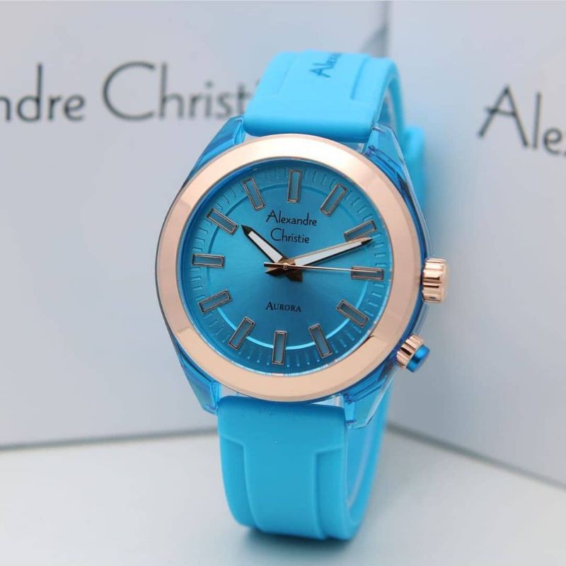 Jam Tangan Alexandre Christie AC2928LH Blue Original