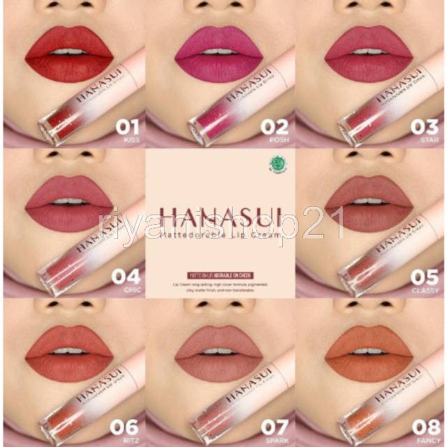 Hanasui Boba / Lipstik Hanasui / Lipstik Hanasui Boba / Lipstik Hanasui Boba Edition / Hanasui Boba 