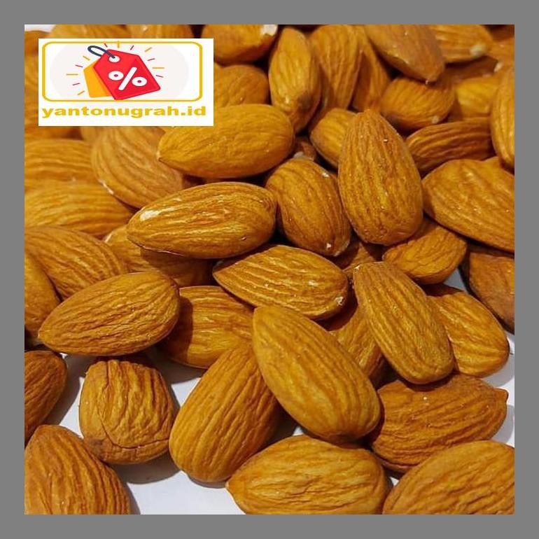 

S50Mkkar Raw Whole Almond I Kacang Almond Mentah Kupas 1 Kg Dr05Ytd