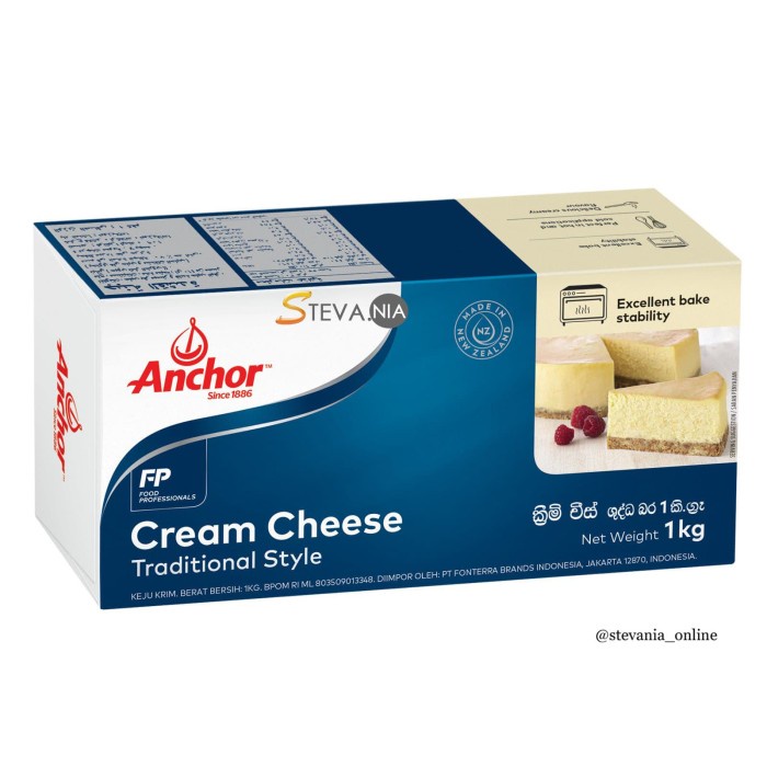 

Gg1Hh Anchor Cream Cheese 1Kg Original s1Gkk