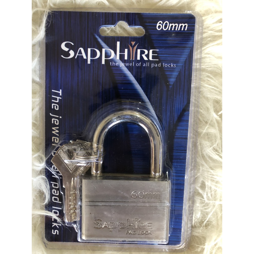 Gembok Sapphire 60 mm pendek