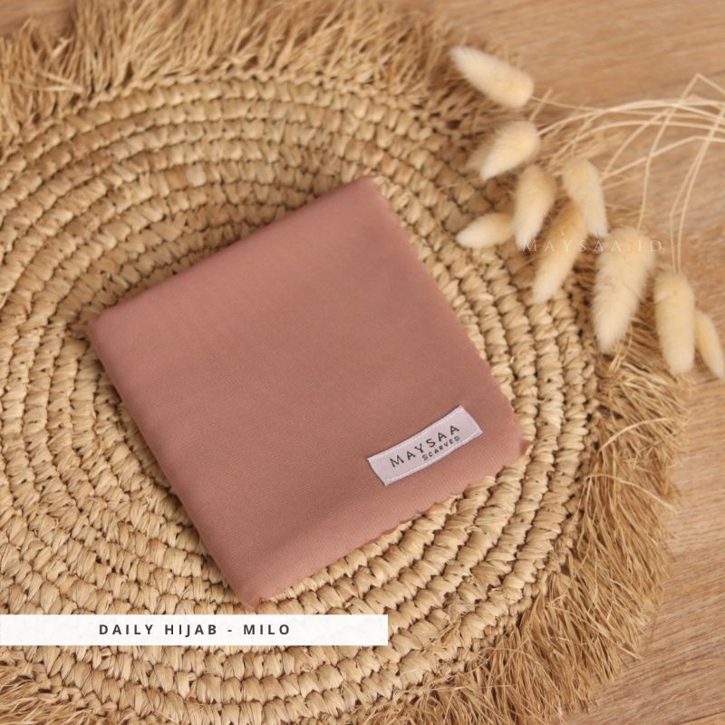 Katalog DAILY HIJAB SQUARE/ POLYCOTTON /Bella square-Milo