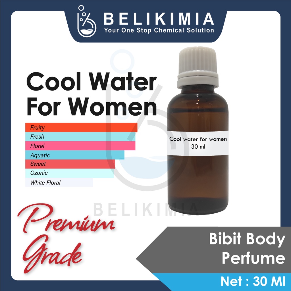 Bibit Parfum Refill Terinspirasi Parfum Cool Water for Woman Premium Grade