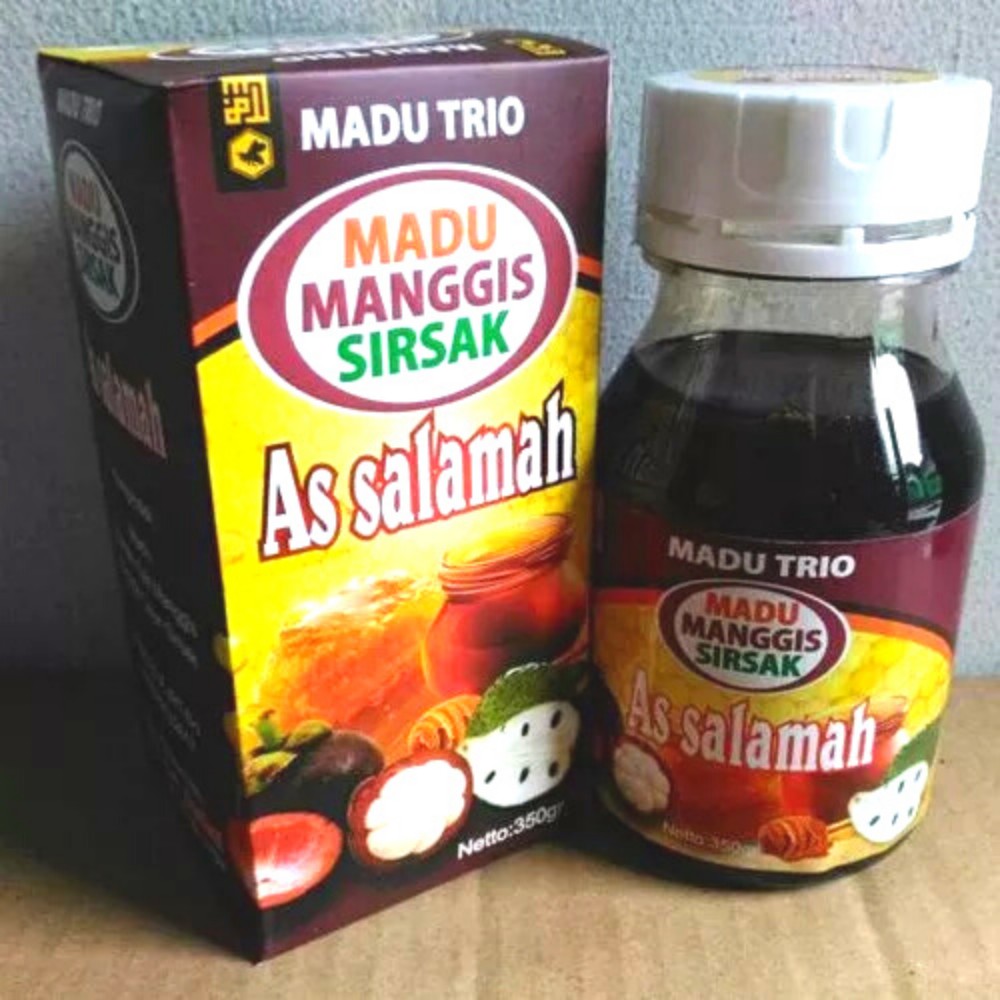 

Madu Trio As Salamah Plus Kulit Manggis + Daun Sirsak Assalamah - Halal - Kesehatan - Herbal