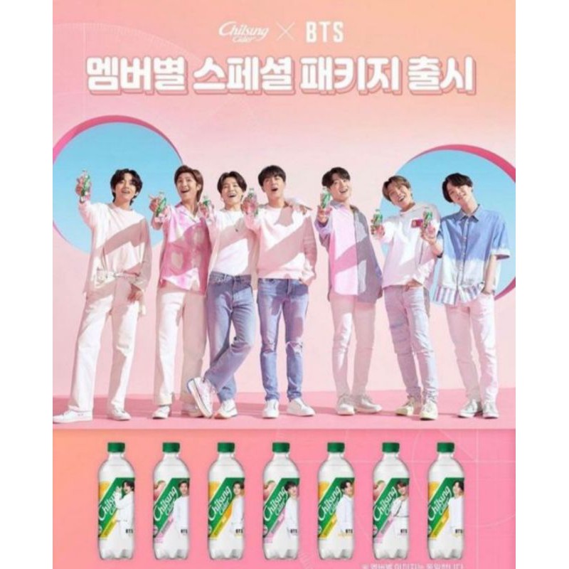BTS x Chilsung BOTOL(Ready JIN)