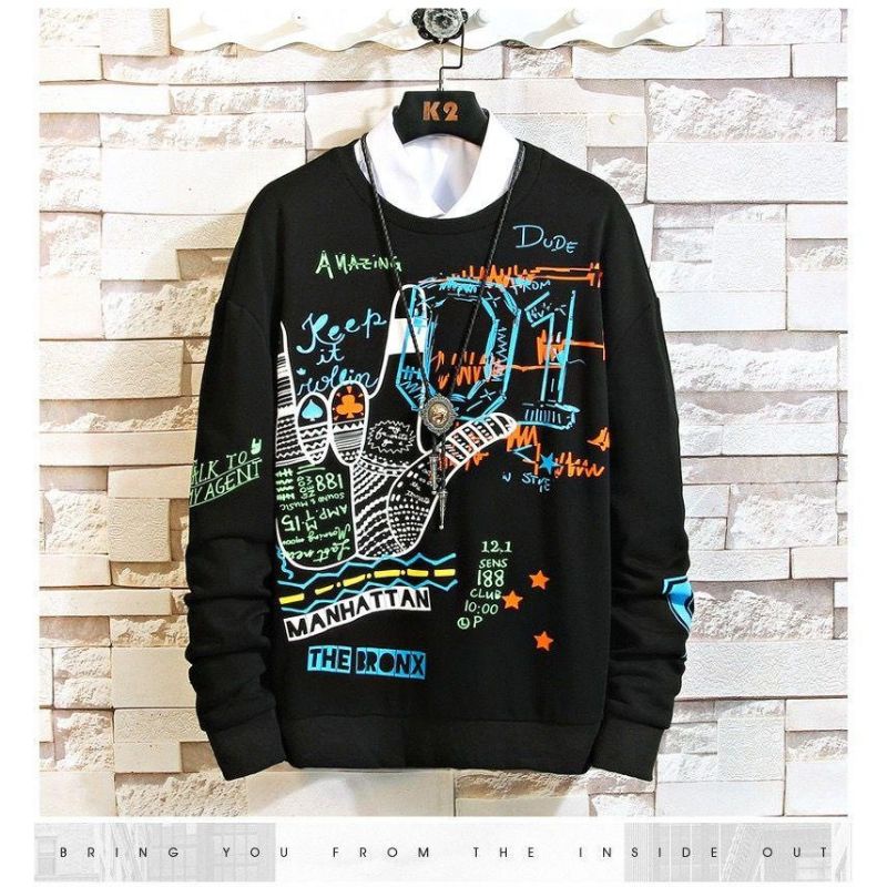 DS//BAJU SWEATER BRONX (M-L)