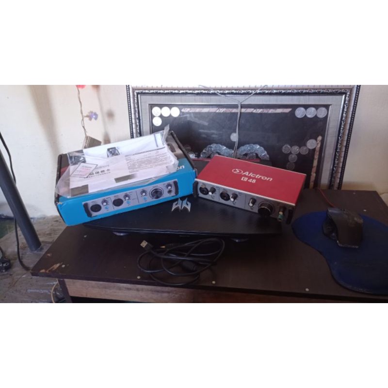 Alctron U48 Soundcard Recording Bekas