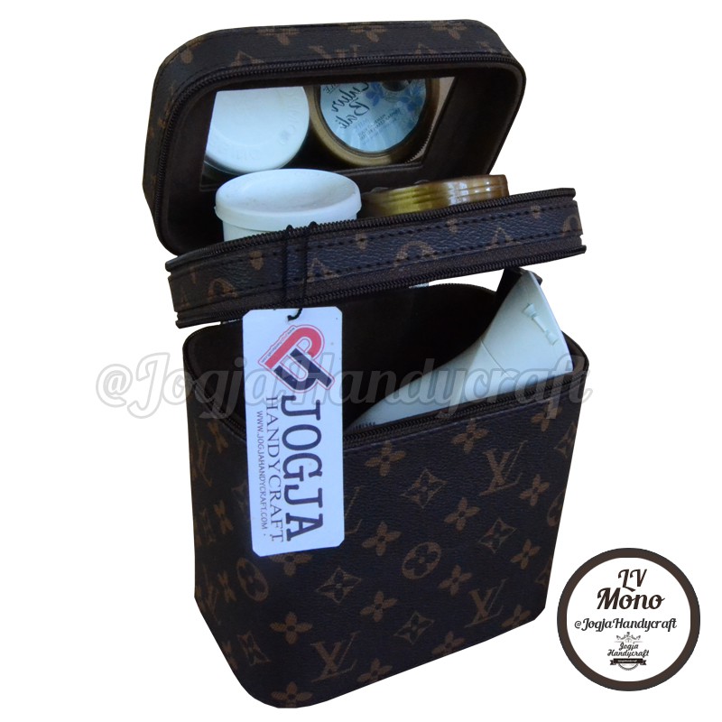 Monogram Traveller Make Up Case / tempat Kosmetik
