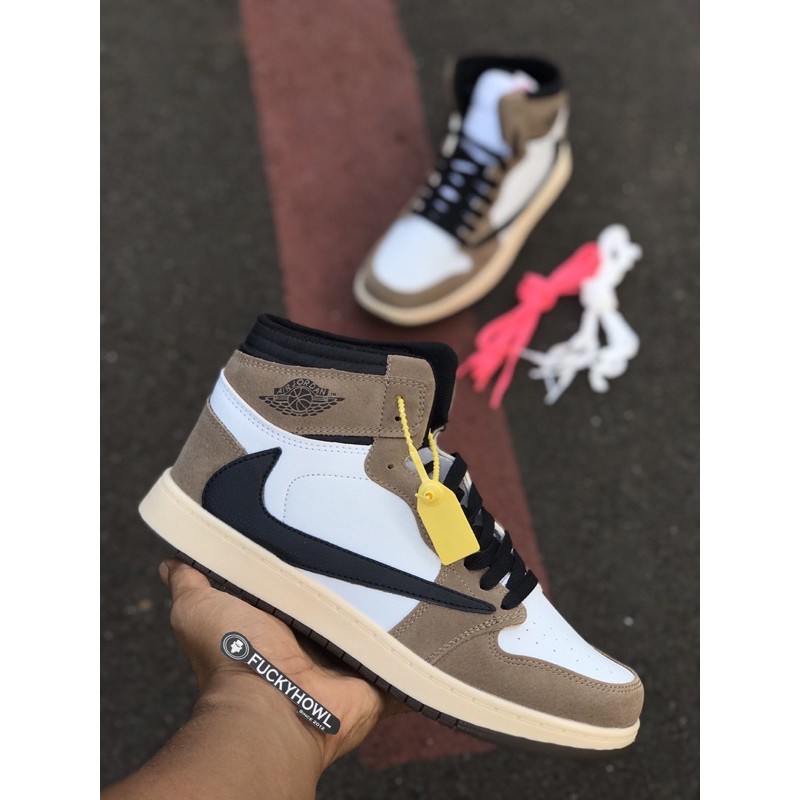 [BISA COD] Nike Air Jordan 1 Travis Scott “Cactus Jack”