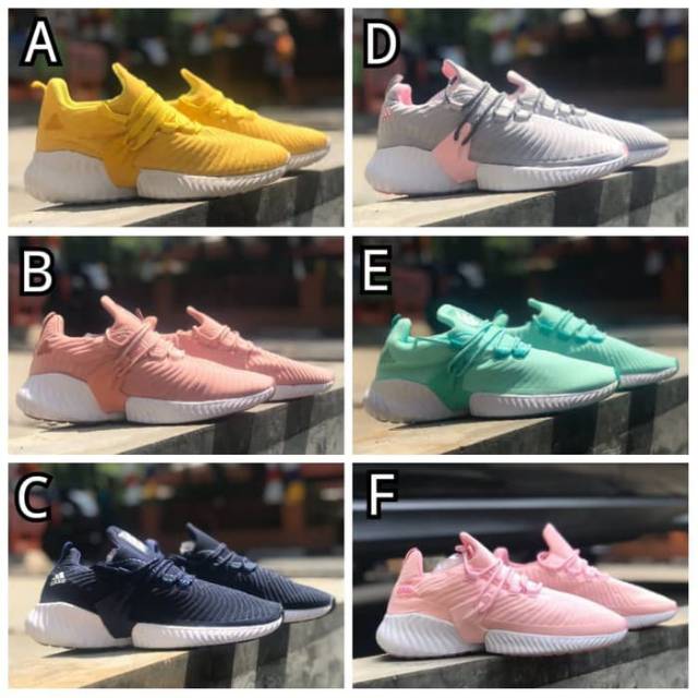 SEPATU SNEAKERS ADIDAS ALPHABOUNCE WANITA