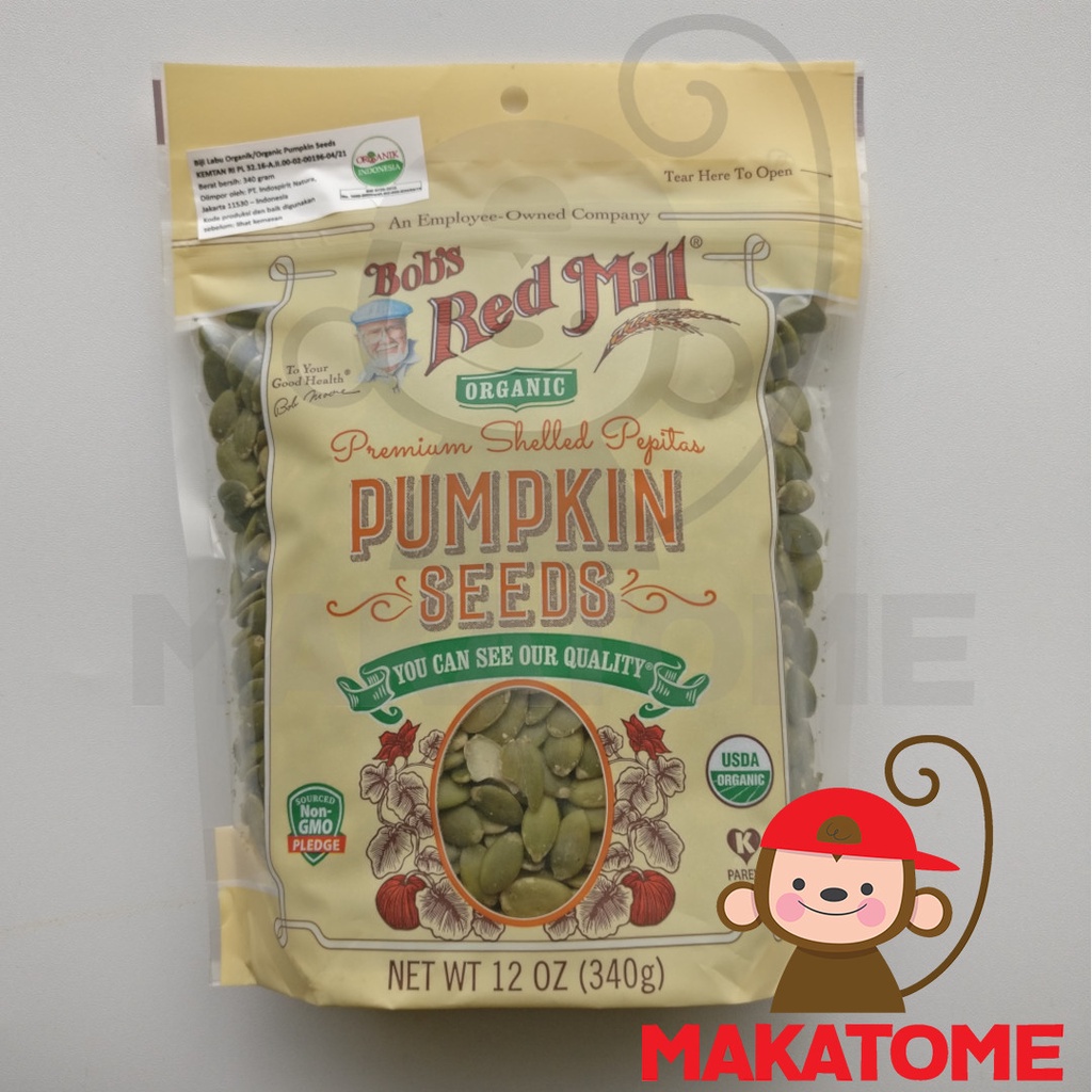 

Bob Red Mill Organic Pumpkin Seeds 12 oz 340gr Seed 340 gr bobs s 12oz