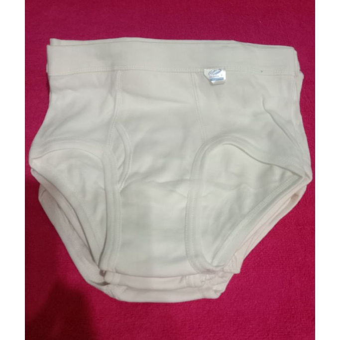 CELANA DALAM CROCODILE PUTIH SPANDEK STOK PABRIK CUCI GUDANG SISA GARMEN