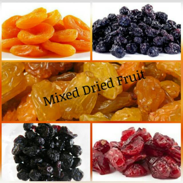 

MIXED DRIED FRUIT 250 GR (5 IN 1)